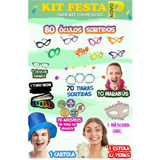 Kit Festa Casamento - 334 Itens