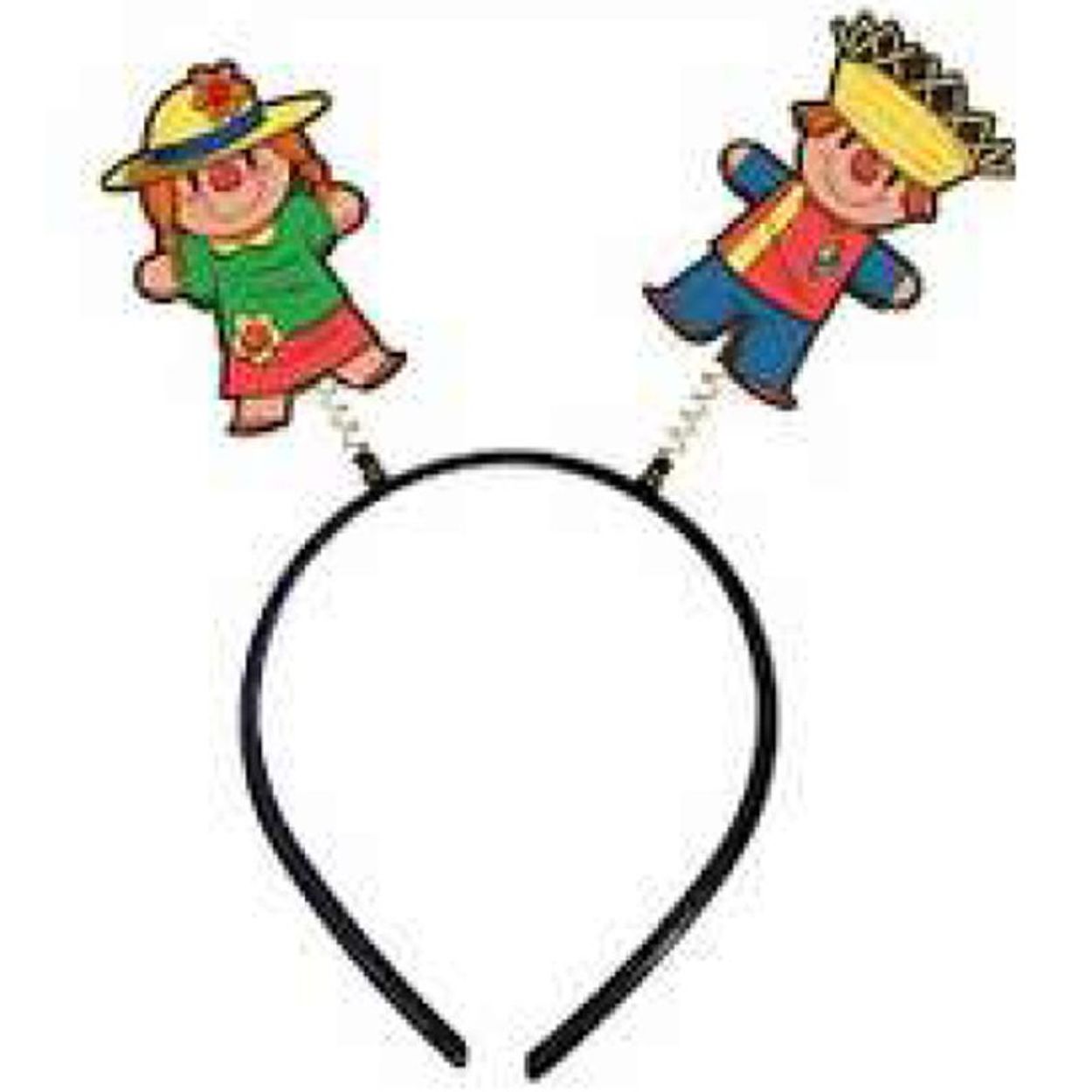 Tiara Festa Junina Arraia Conjunto com 10 Unidades para Arrasar nas Festas Juninas Festas da 25