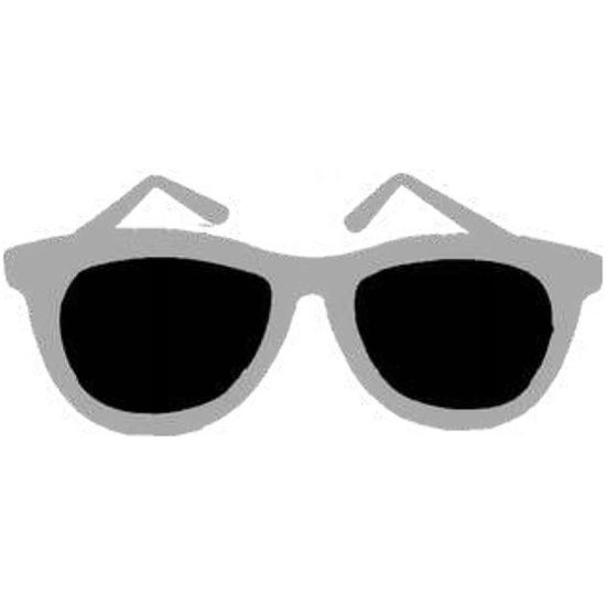 Óculos New Wave Branco Com Lente - 1 Un